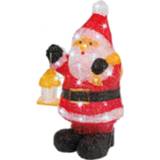 👉 Kerst verlichting active wit Kerstverlichting Led figuren voor buiten kerstman 24 x 20 46 cm met 40 lampjes helder