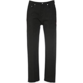 👉 Pantalon W28 W29 W27 W26 vrouwen zwart Denim Droit N°21