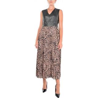 👉 Dress vrouwen bruin