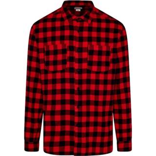 👉 M male rood Camicia DI Flanella Wocam0706