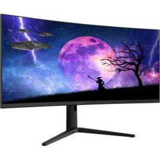 👉 Monitor LC-Power LC-M35-UWQHD-120-C computer 88,9 cm (35 ) 3440 x 1440 Pixels UltraWide Quad HD Zwar 4260070129636