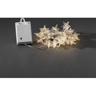 👉 Lichtketting transparant kunststof warm wit PVC voor buiten - 40 LEDs 4 meter 7318303760105