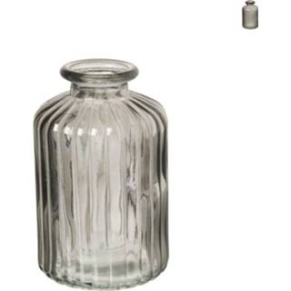 Flesvaas glas transparant Flesvaasje Jazz - smokey diverse varianten 8717309387818