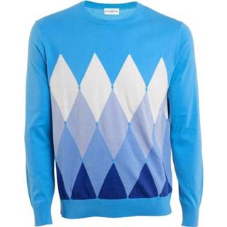 👉 Pullover male blauw New Diamond 1640945746312