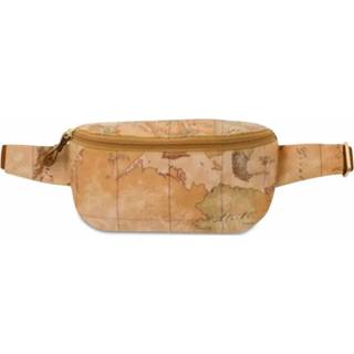 👉 Onesize vrouwen beige Marsupio Geo Soft con dettagli in pelle