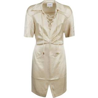 👉 Dress s vrouwen beige