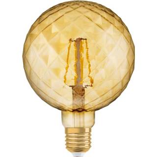 👉 Goud Osram Vintage 1906 LED E27 Pine 4.5W 825 | Vervangt 40W 4058075092037
