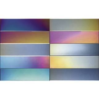 👉 Wandtegel Dune Flat Rainbow 7.5x30 cm Ceramics 8430705190577