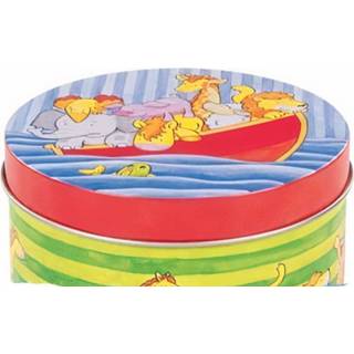 👉 Hout aluminium junior kinderen behendigheidspel geen batterijen nederlands personage voedingstype basisspel multicolor Goki mini spelletje in een doosje Dierenboot 9cm hout/aluminium 8719817754618