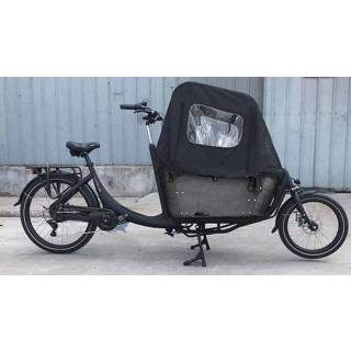 👉 Bakfiets zwart active Vogue Elektrische Superior 2 mat zwart/zwart 468 watt 8717853991233