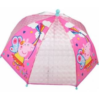 👉 Paraplu roze polyester kunststof One Size meisjes Peppa Pig 50 cm 5036278083440