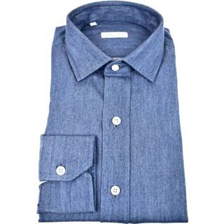 👉 Male blauw Denimhemd,