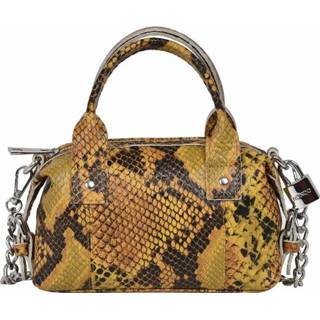 👉 Onesize vrouwen geel Bobby snake bag 5714176056031
