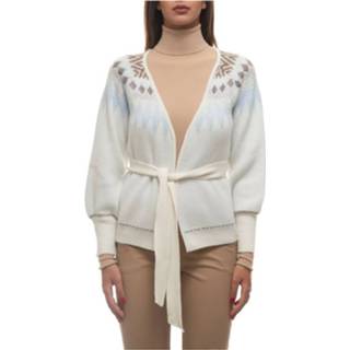 👉 L vrouwen wit Fantasy cardigan