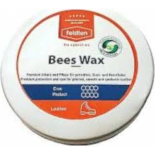 👉 Wax leder leer One Size wit Feldten onderhoudspoets Bees
