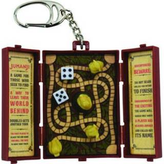 👉 Sleutel hanger kunststof One Size bruin World Smallest Toys sleutelhanger Jumanji Game 7,5 x 4,8 cm 854941007877