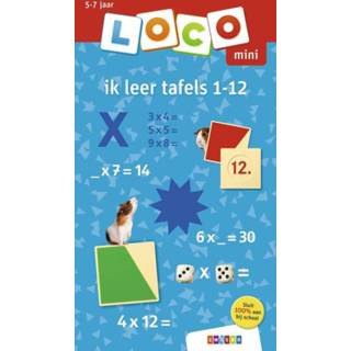 👉 Tafel leer Loco mini ik tafels 1-12 - (ISBN: 9789048743902) 9789048743902