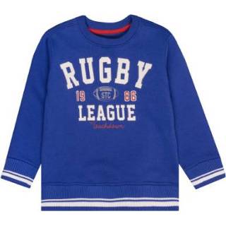 👉 Staccato  Boys Sweatshirt koninklijk - Blauw - Gr.128/134 - Jongen