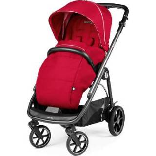 👉 Kinderwagen rood glans meisjes kinderen Peg Perego Veloce 8005475417539