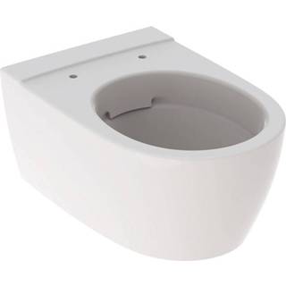 👉 Zitting keramiek porselein wit Geberit Icon hangtoilet 530 mm rimfree diepspoeler met KeraTect gesloten vorm zonder 204060600 4022009318494