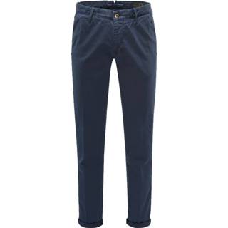 👉 Chino male blauw Slacks Chinos