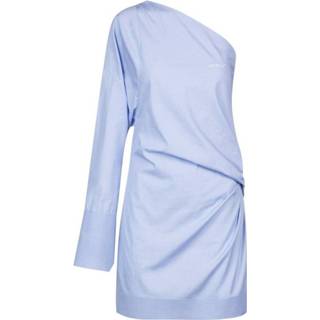 👉 Dress vrouwen paars One-Shoulder mini