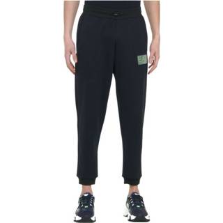 👉 Pantalon XL male zwart sportswear logo patché