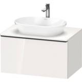 Wastafel onderkast spaanplaat wit Duravit D-Neo wastafelonderkast 80x45.9x55cm 1 lade Hoogglans de494702222 4063382109149