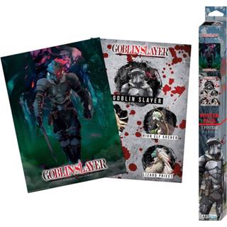👉 Poster Hoofdmateriaa Papier meerkleurig unisex Goblin Slayer - 2er Set Chibi Design 3665361054108