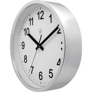 👉 Wandklok kunststof antraciet NeXtime Robust 25,5 cm 8717713025917
