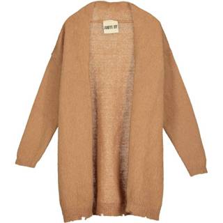 👉 M vrouwen bruin Cardigan