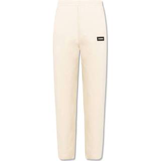 👉 Sweatpant XL male beige Sweatpants with logo