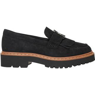 👉 Vrouwen zwart Mocassino con frangia