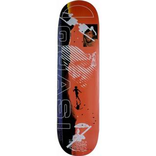 👉 Skateboard deck onesize unisex rood A/B