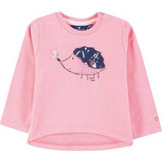 TOM TAILOR  Girl s Sweatshirt, roze - Roze/lichtroze - Gr.86 - Meisjes