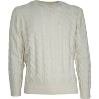 Vrouwen wit Maglia a Treccia Uomo Bianco 1234 Cashmere e Lana