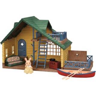 Blokhut kleurrijk meisjes groen Sylvanian Families ® met Dak Geschenkset 5054131056103