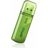 👉 Flash drive groen Silicon Power 32GB Helios 101 USB 2.0 4712702617313