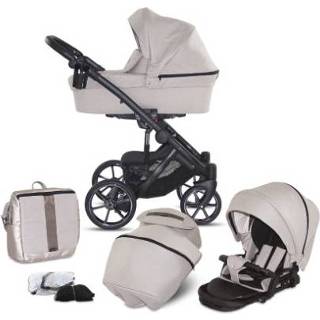 👉 Kinderwagen beige meisjes kinderen Knorr-baby Combi Saipan 12-delig Sand -Beige 4250341318531