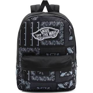 👉 Backpack vrouwen zwart Vans - Realm Bandana Rugtas