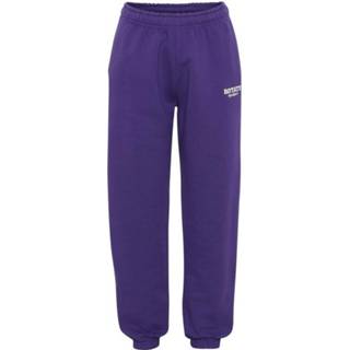 👉 M vrouwen paars Mimi Organic Jogger with Logo Print