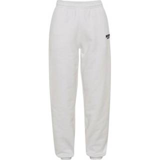 👉 M vrouwen wit Mimi Organic Jogger with Logo