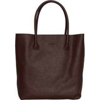 👉 Onesize vrouwen bruin Elsa vlakte tote 5710465638926