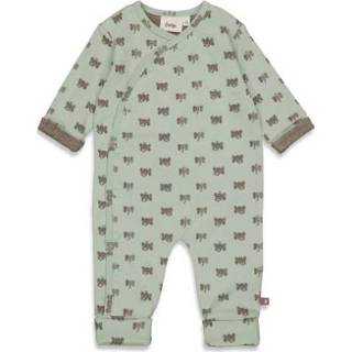 👉 Feetje Pyjama met uitklapbare voet Hi Elephant Mint