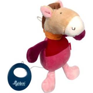 👉 Klok meisjes blauw Sigikid ® Muzikale Kleine Pony 4001190394593