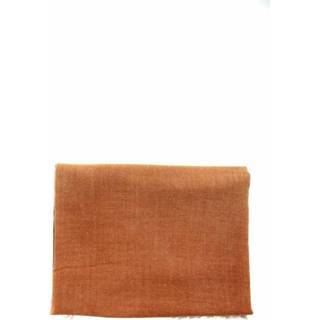 👉 Onesize vrouwen oranje Smeralda sciarpa