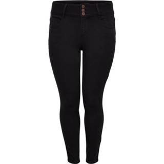 👉 Skinnyjeans vrouwen zwart Skinny jeans Curvy Anna hw ankle 1640389465541