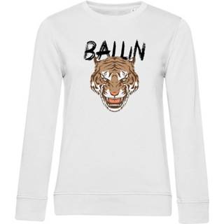 👉 Sweater XL vrouwen wit Tiger