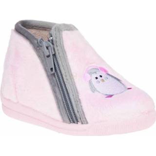 👉 Pantoffels vrouwen roze Malou Pinguin Pantoffel