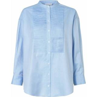 👉 Overshirt l vrouwen blauw Josy della robbia